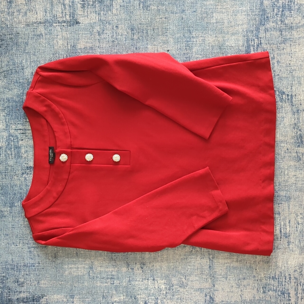 Festive Talbots Top